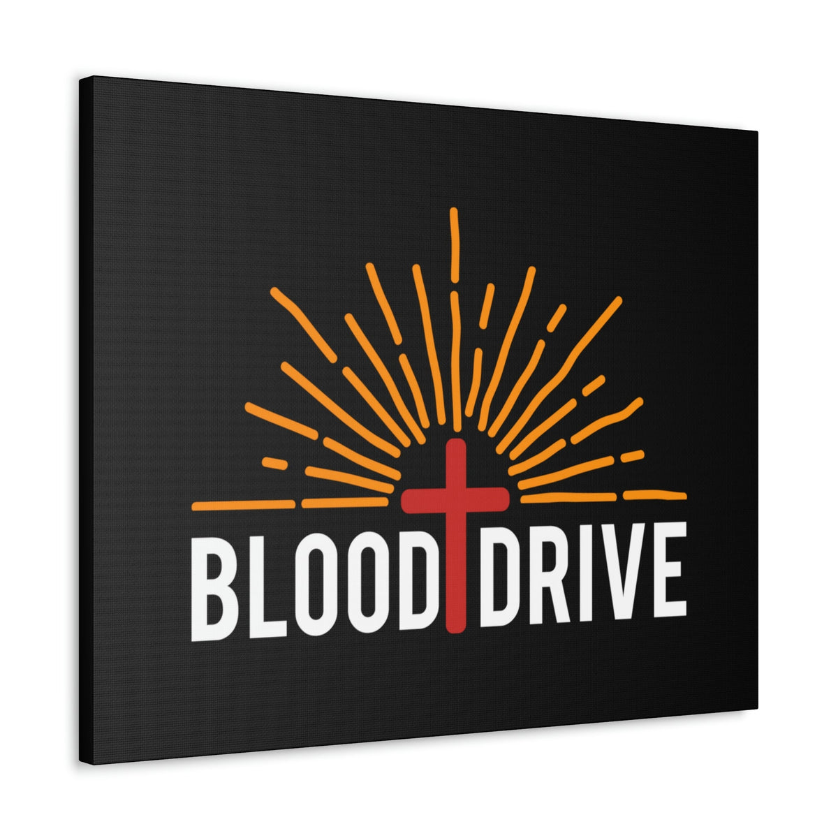 Scripture Walls Blood Drive Hebrews 9:22 Red Cross Christian Wall Art Bible Verse Print Ready to Hang Unframed-Express Your Love Gifts