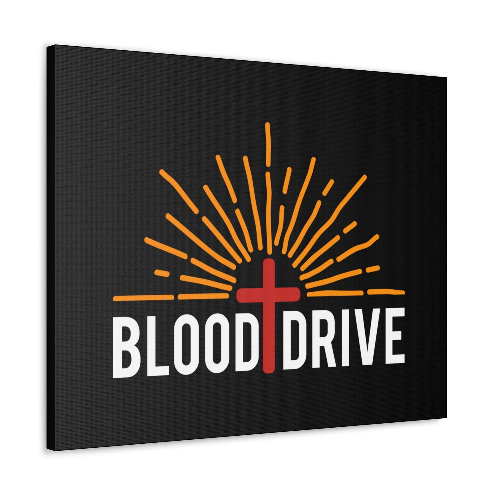 Scripture Walls Blood Drive Hebrews 9:22 Red Cross Christian Wall Art Bible Verse Print Ready to Hang Unframed-Express Your Love Gifts