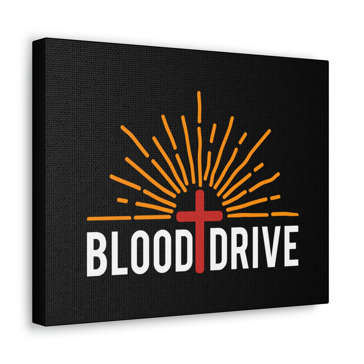 Scripture Walls Blood Drive Hebrews 9:22 Red Cross Christian Wall Art Bible Verse Print Ready to Hang Unframed-Express Your Love Gifts