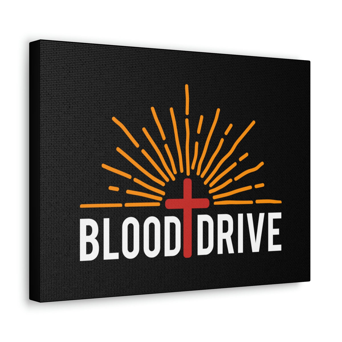 Scripture Walls Blood Drive Hebrews 9:22 Red Cross Christian Wall Art Bible Verse Print Ready to Hang Unframed-Express Your Love Gifts