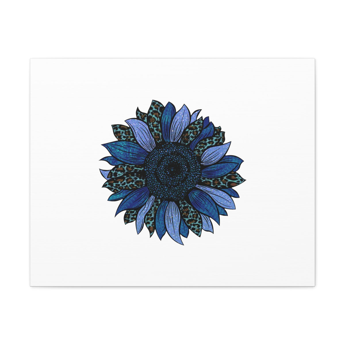 Scripture Walls Blue Flower Christian Psalms 103:15 Wall Art Bible Verse Print Ready to Hang Unframed-Express Your Love Gifts