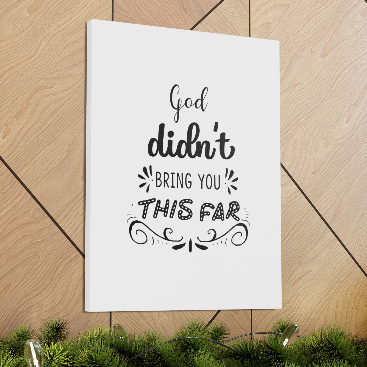 Scripture Walls Bring You This Far Philippians 1:6 Christian Wall Art Bible Verse Print Ready to Hang Unframed-Express Your Love Gifts