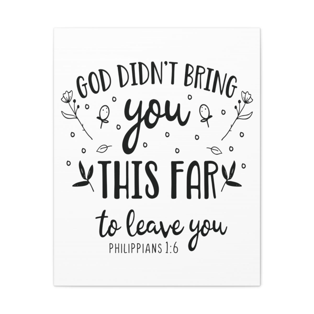 Scripture Walls Bring You This Philippians 1:6 Christian Wall Art Print Ready to Hang Unframed-Express Your Love Gifts