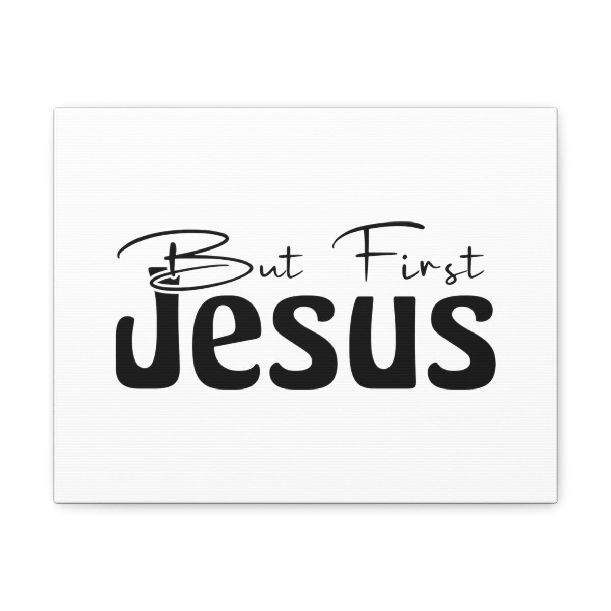 Scripture Walls But First Jesus Matthew 6:33 Christian Wall Art Bible Verse Print Ready to Hang Unframed-Express Your Love Gifts