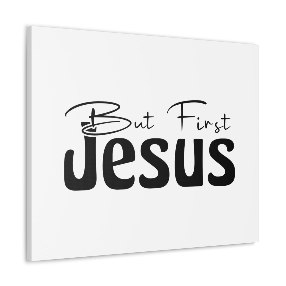 Scripture Walls But First Jesus Matthew 6:33 Christian Wall Art Bible Verse Print Ready to Hang Unframed-Express Your Love Gifts