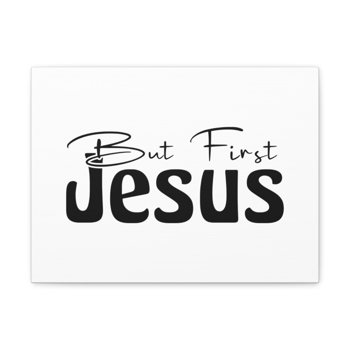 Scripture Walls But First Jesus Matthew 6:33 Christian Wall Art Bible Verse Print Ready to Hang Unframed-Express Your Love Gifts