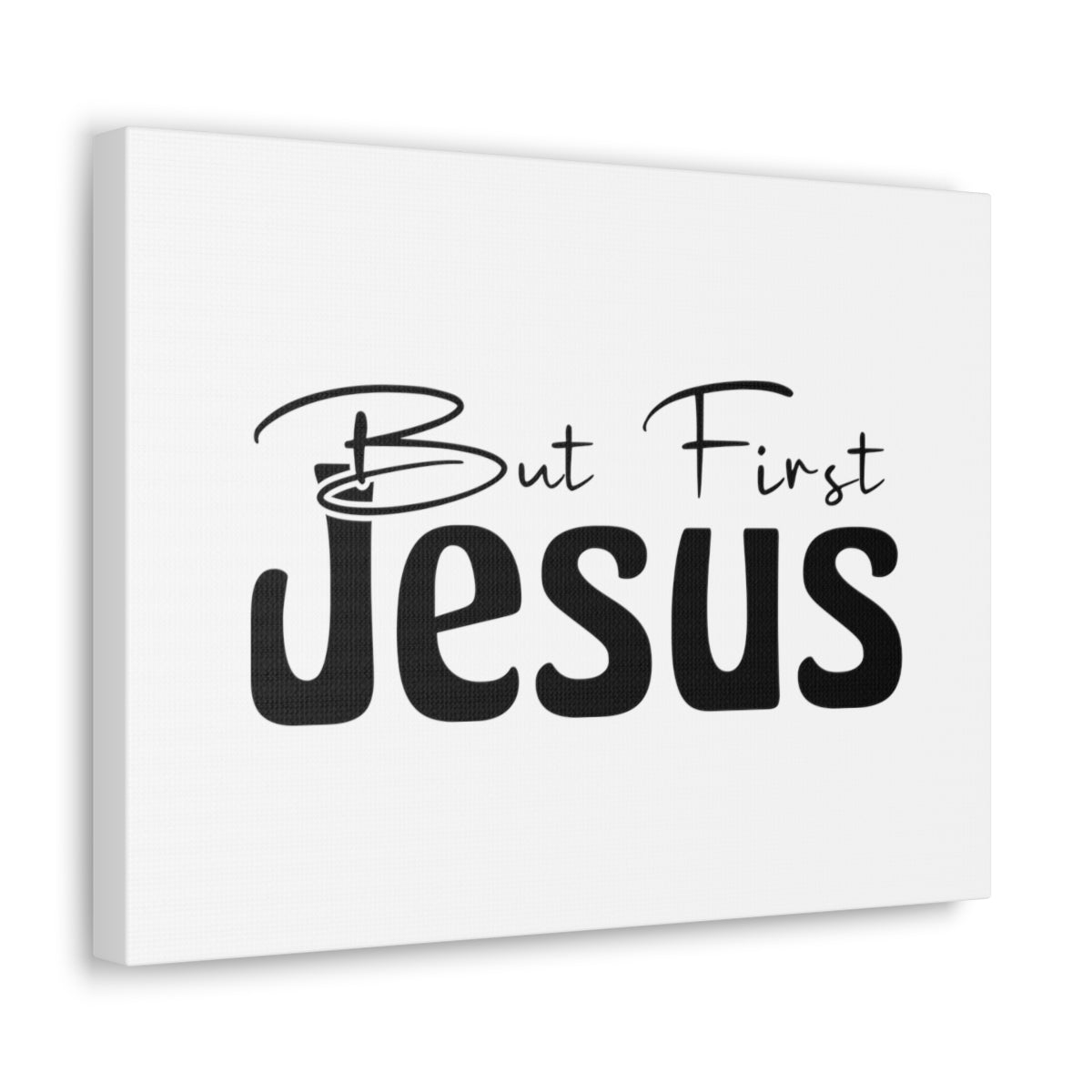 Scripture Walls But First Jesus Matthew 6:33 Christian Wall Art Bible Verse Print Ready to Hang Unframed-Express Your Love Gifts