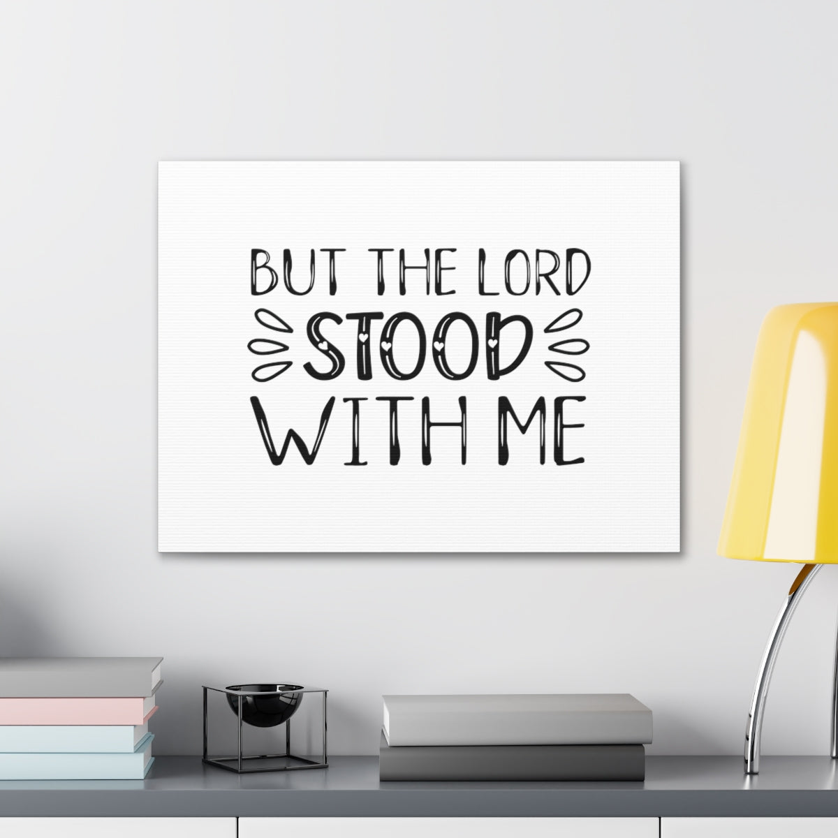 Scripture Walls But The Lord Stood With Me 2 Timothy 4:17 Christian Wall Art Bible Verse Print Ready to Hang Unframed-Express Your Love Gifts