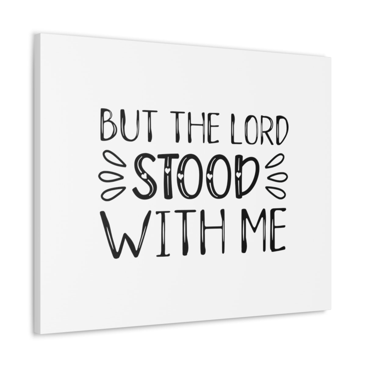 Scripture Walls But The Lord Stood With Me 2 Timothy 4:17 Christian Wall Art Bible Verse Print Ready to Hang Unframed-Express Your Love Gifts