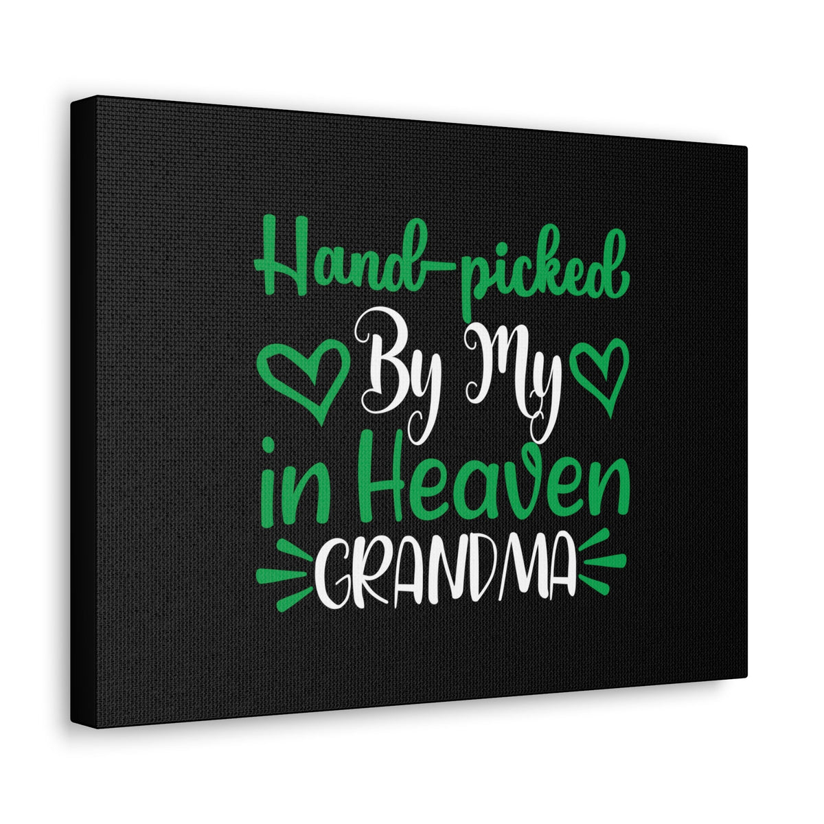 Scripture Walls By My In Heaven Grandma Matthew 22:14 Black Christian Wall Art Bible Verse Print Ready to Hang Unframed-Express Your Love Gifts