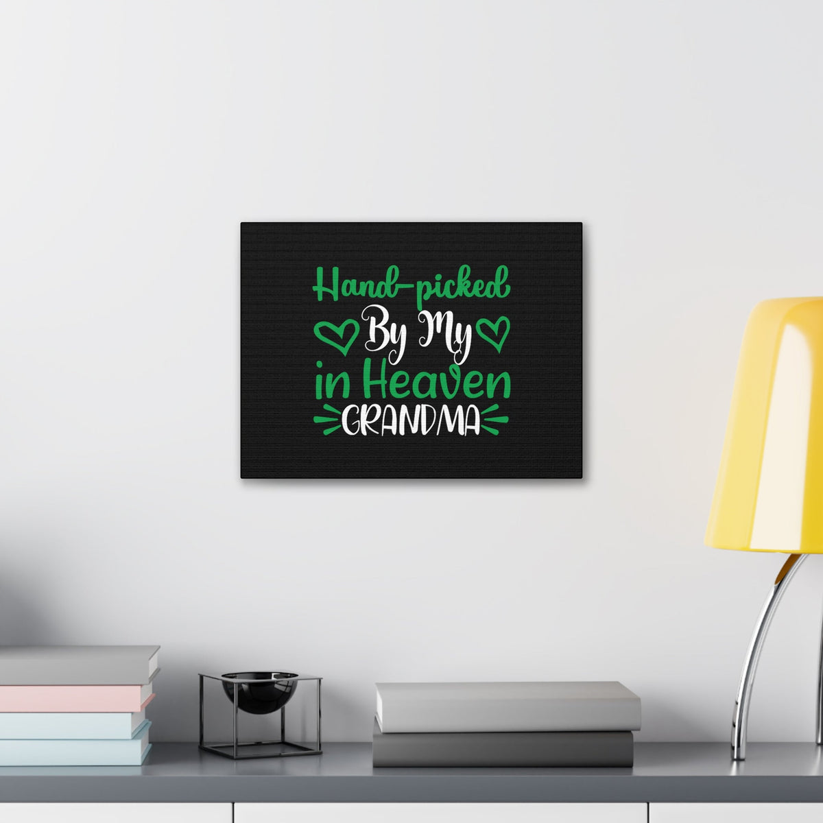 Scripture Walls By My In Heaven Grandma Matthew 22:14 Black Christian Wall Art Bible Verse Print Ready to Hang Unframed-Express Your Love Gifts
