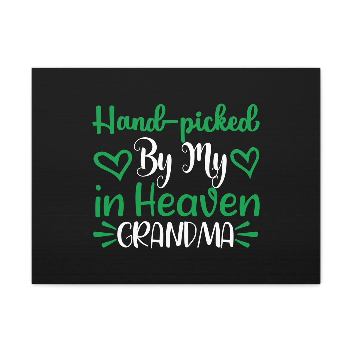 Scripture Walls By My In Heaven Grandma Matthew 22:14 Black Christian Wall Art Bible Verse Print Ready to Hang Unframed-Express Your Love Gifts