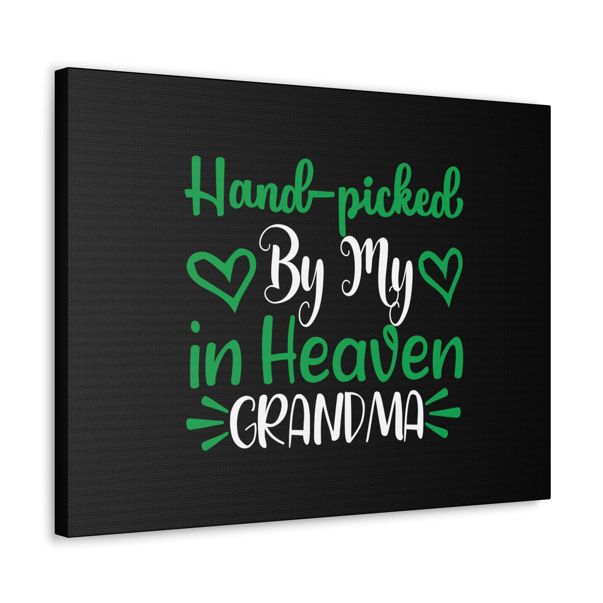 Scripture Walls By My In Heaven Grandma Matthew 22:14 Black Christian Wall Art Bible Verse Print Ready to Hang Unframed-Express Your Love Gifts
