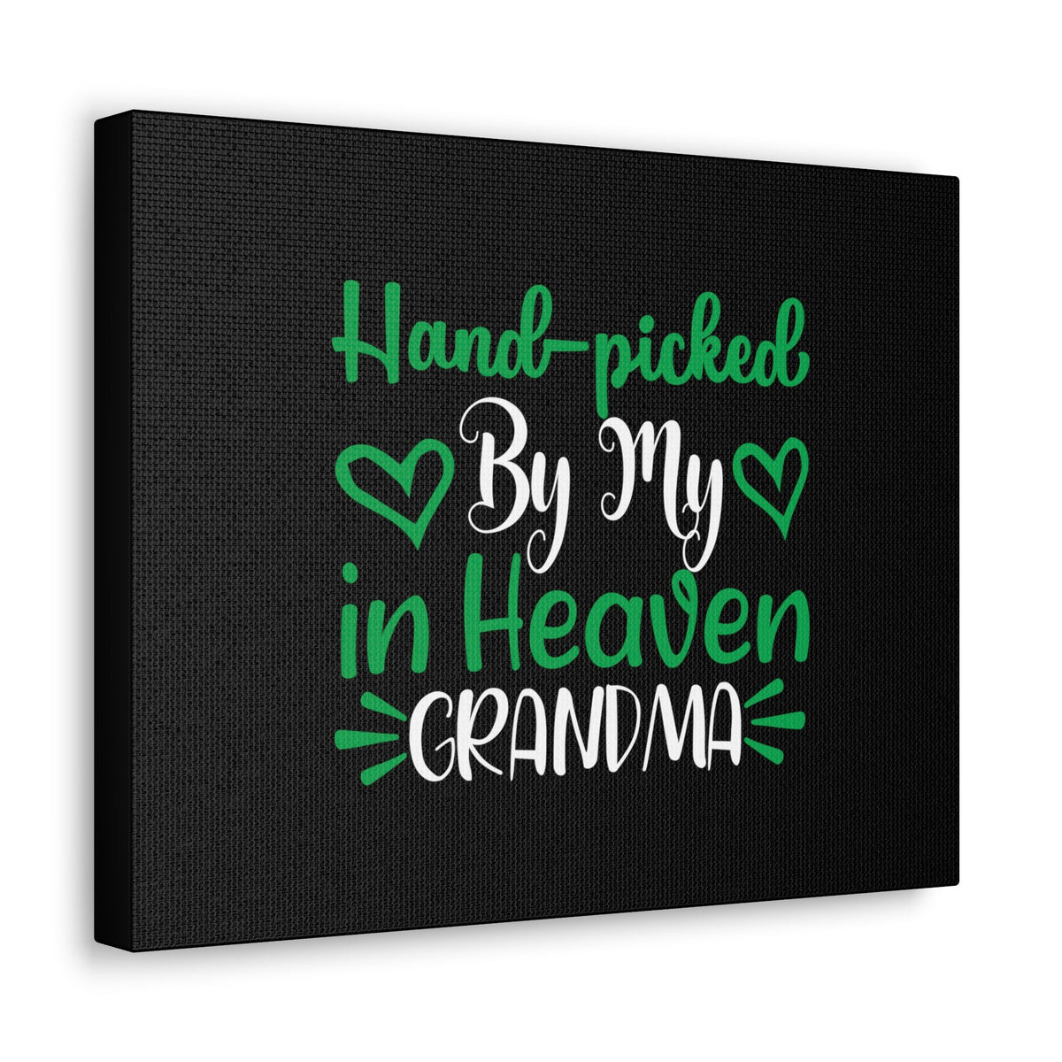 Scripture Walls By My In Heaven Grandma Matthew 22:14 Black Christian Wall Art Bible Verse Print Ready to Hang Unframed-Express Your Love Gifts