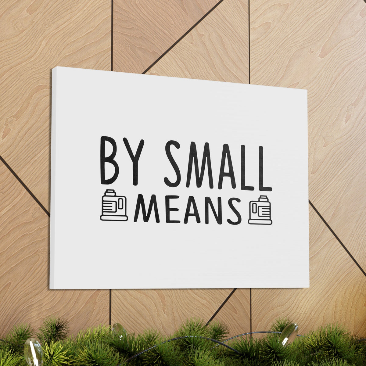 Scripture Walls By Small Means Luke 16:10 Christian Wall Art Bible Verse Print Ready to Hang Unframed-Express Your Love Gifts