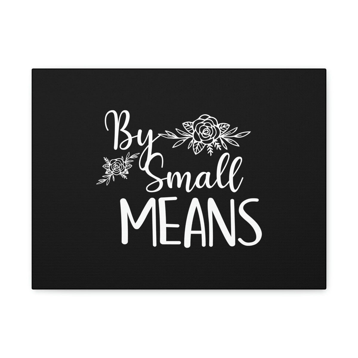 Scripture Walls By Small Means Luke 16:10 Flower Christian Wall Art Bible Verse Print Ready to Hang Unframed-Express Your Love Gifts