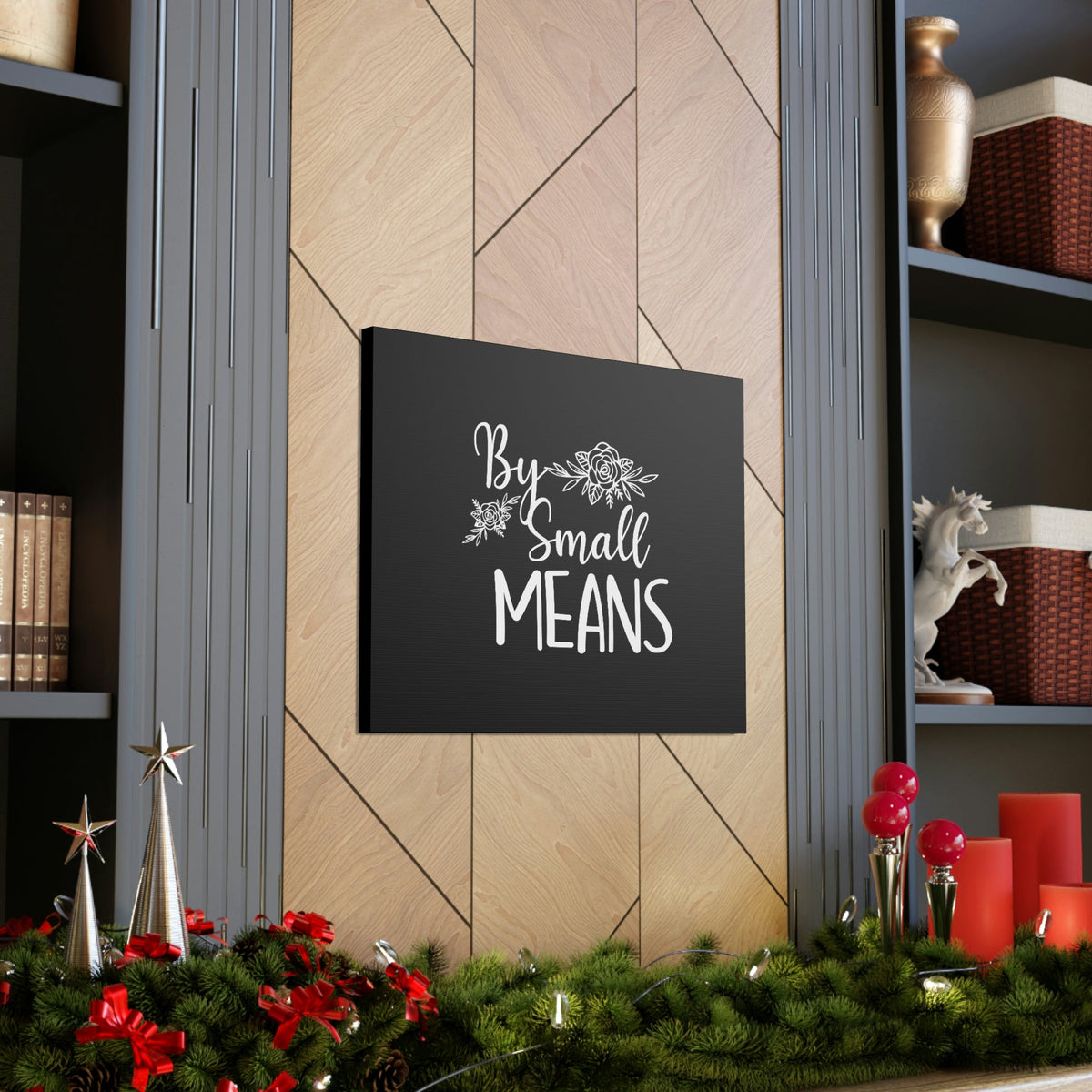 Scripture Walls By Small Means Luke 16:10 Flower Christian Wall Art Bible Verse Print Ready to Hang Unframed-Express Your Love Gifts