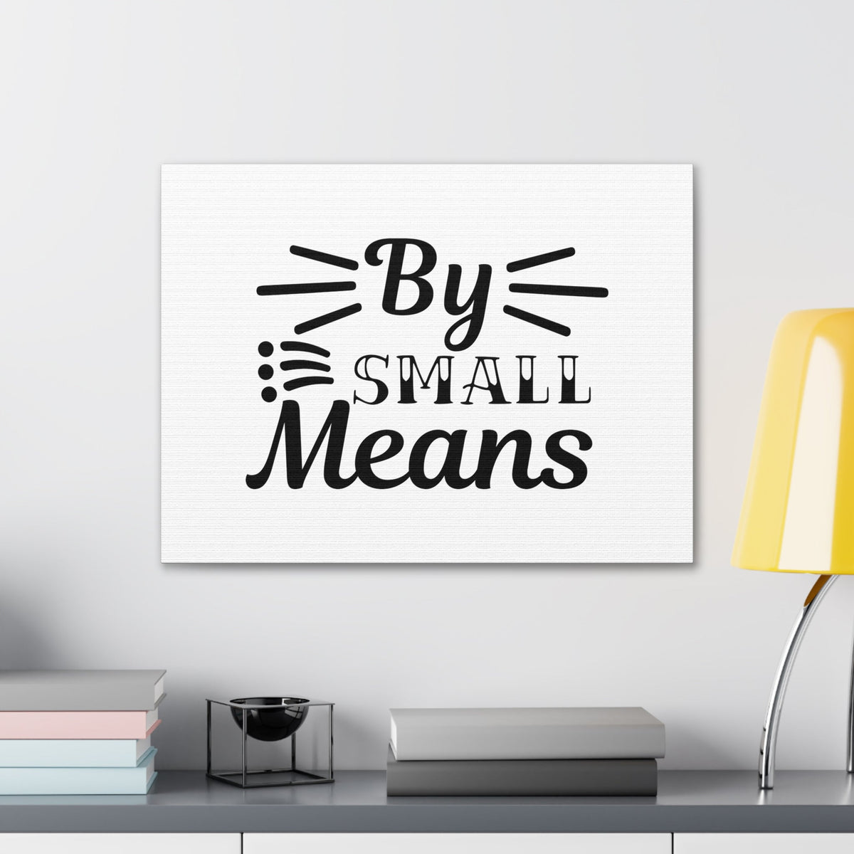 Scripture Walls By Small Means Matthew 7:14 Christian Wall Art Bible Verse Print Ready to Hang Unframed-Express Your Love Gifts