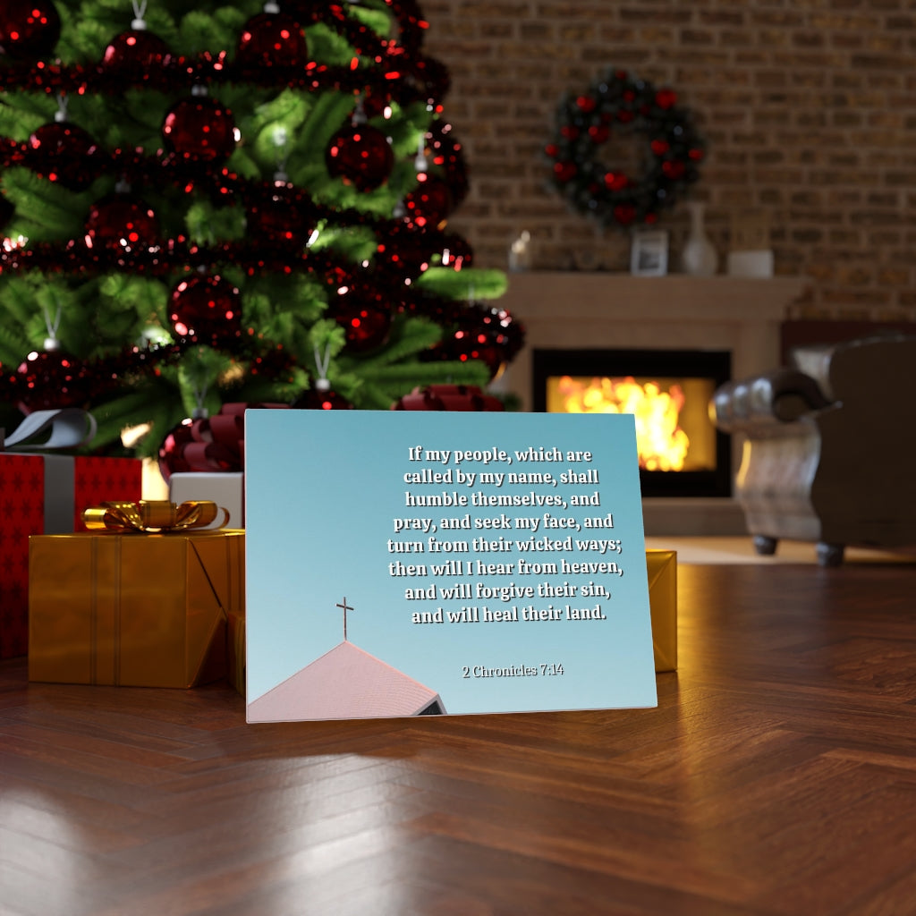 Scripture Walls Called By My Name 2 Chronicles 7:14 Bible Verse Canvas Christian Wall Art Ready to Hang Unframed-Express Your Love Gifts