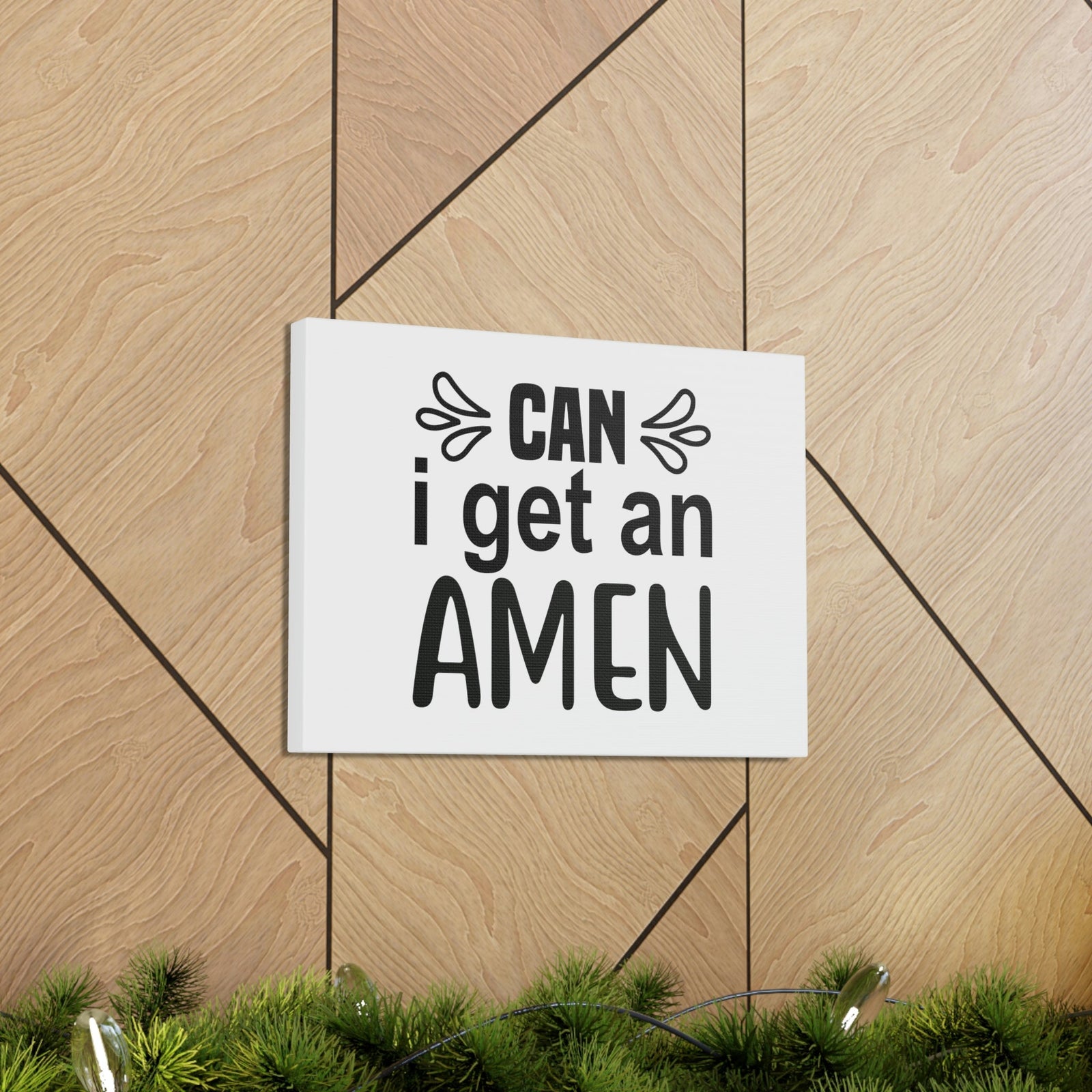 Scripture Walls Can I Get An Amen Revelation 22:20 Christian Wall Art Bible Verse Print Ready to Hang Unframed-Express Your Love Gifts