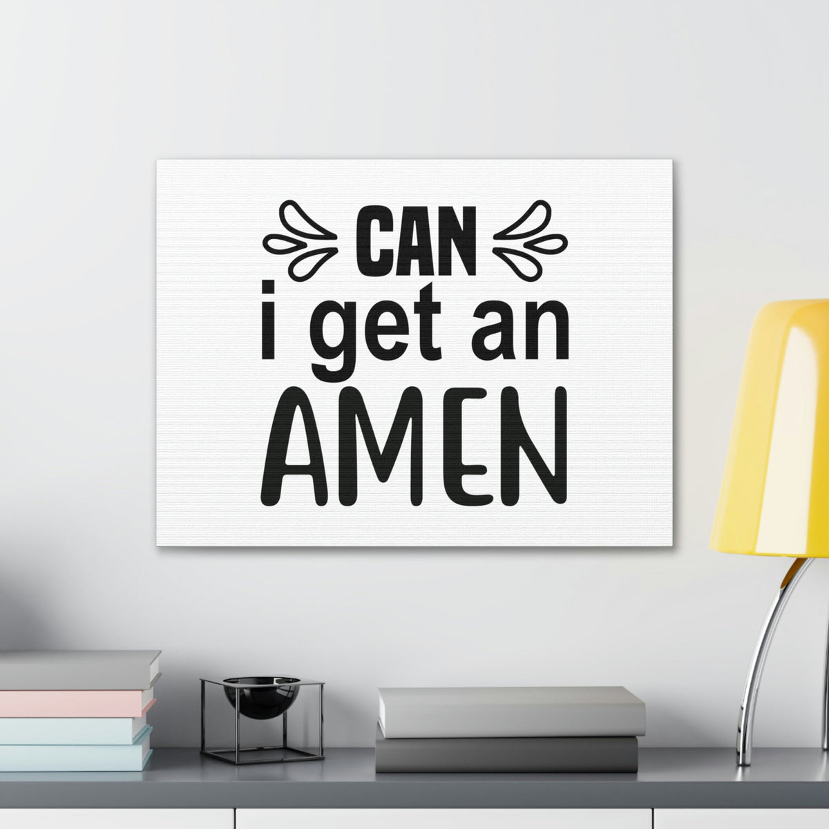 Scripture Walls Can I Get An Amen Revelation 22:20 Christian Wall Art Bible Verse Print Ready to Hang Unframed-Express Your Love Gifts