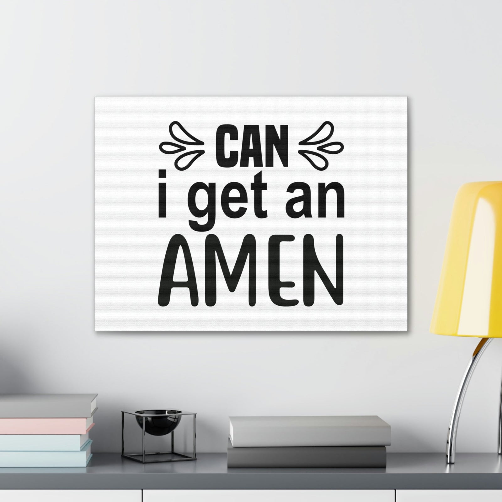 Scripture Walls Can I Get An Amen Revelation 22:20 Christian Wall Art Bible Verse Print Ready to Hang Unframed-Express Your Love Gifts
