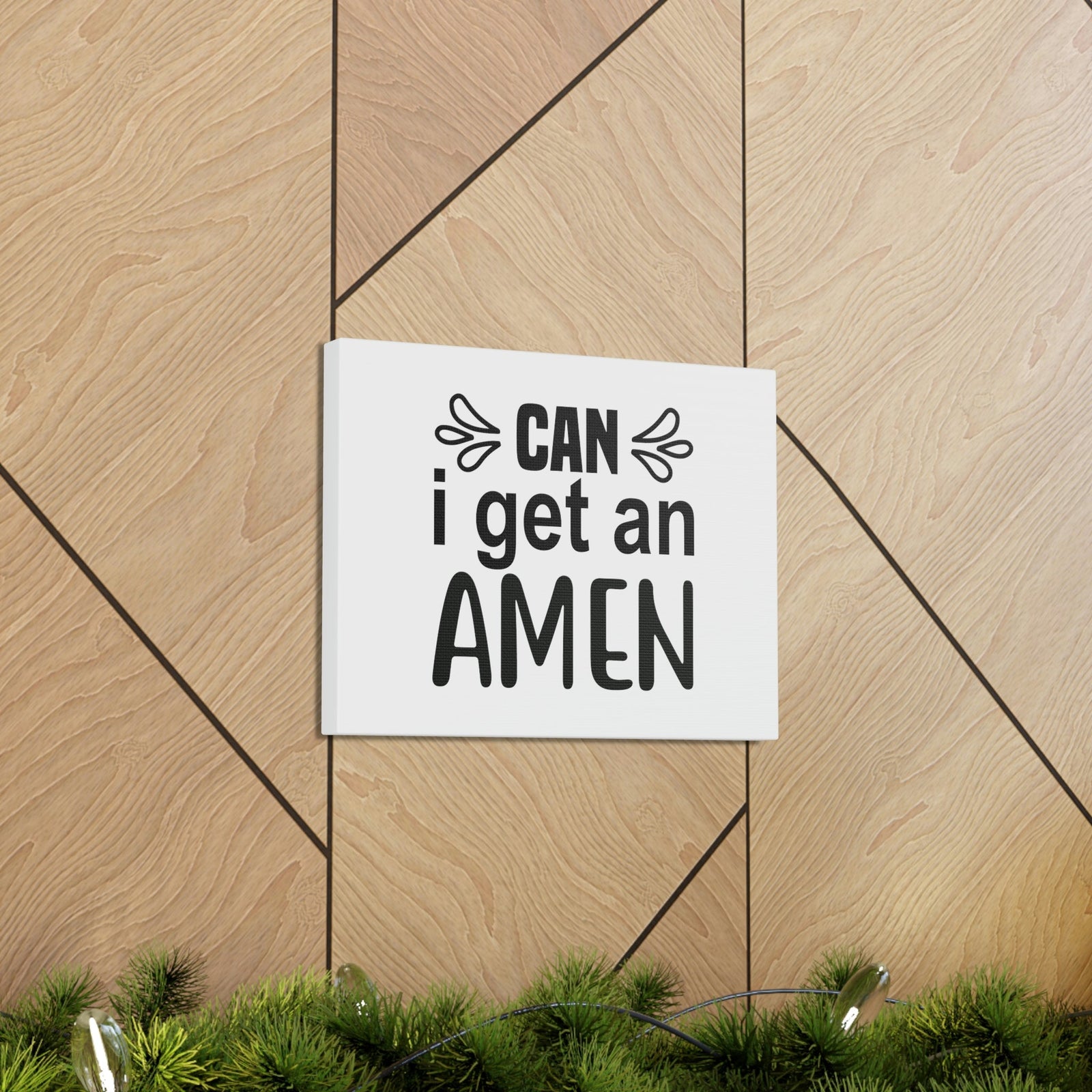 Scripture Walls Can I Get An Amen Revelation 22:20 Christian Wall Art Bible Verse Print Ready to Hang Unframed-Express Your Love Gifts