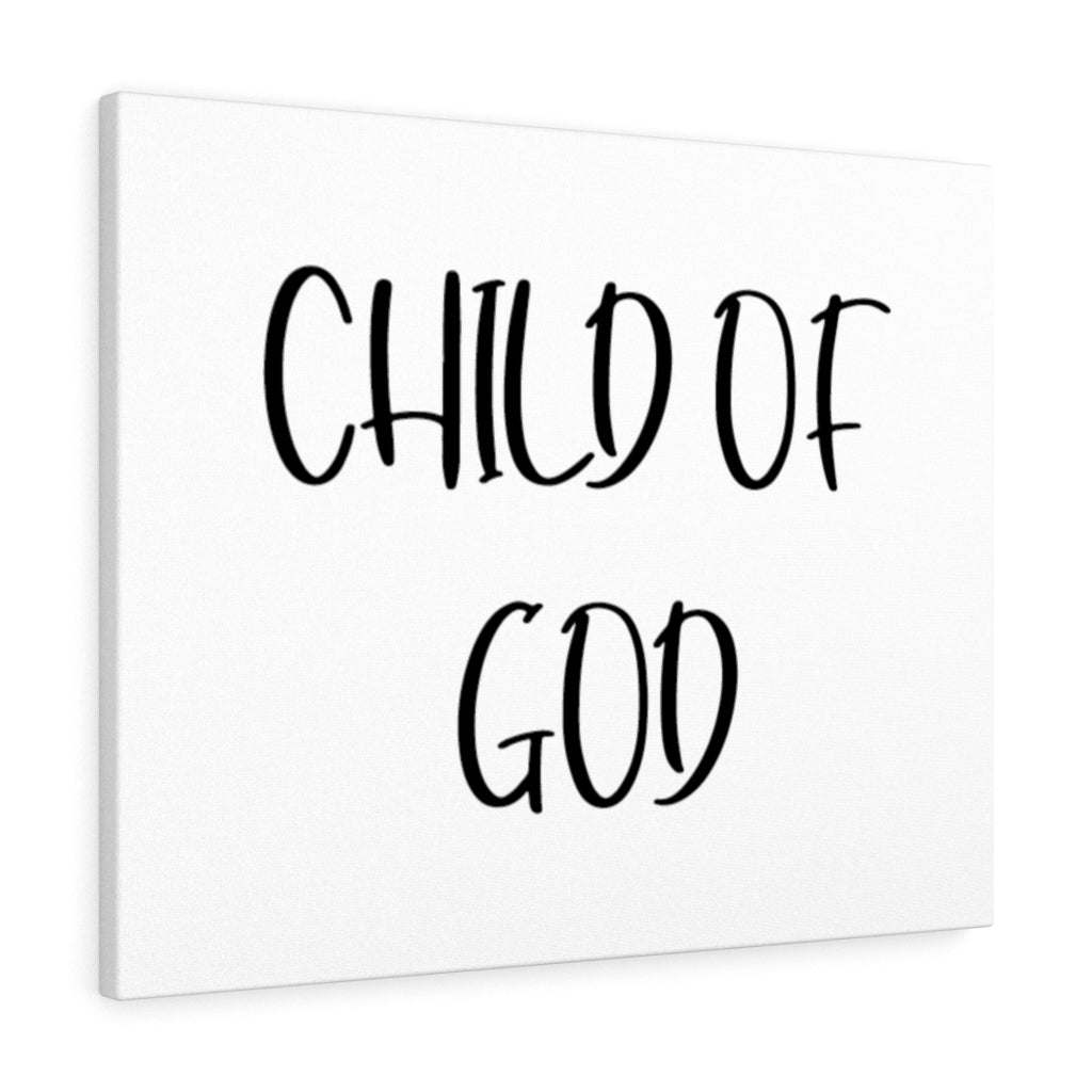 Scripture Walls Child Of God Bible Verse Canvas Christian Wall Art Ready to Hang Unframed-Express Your Love Gifts