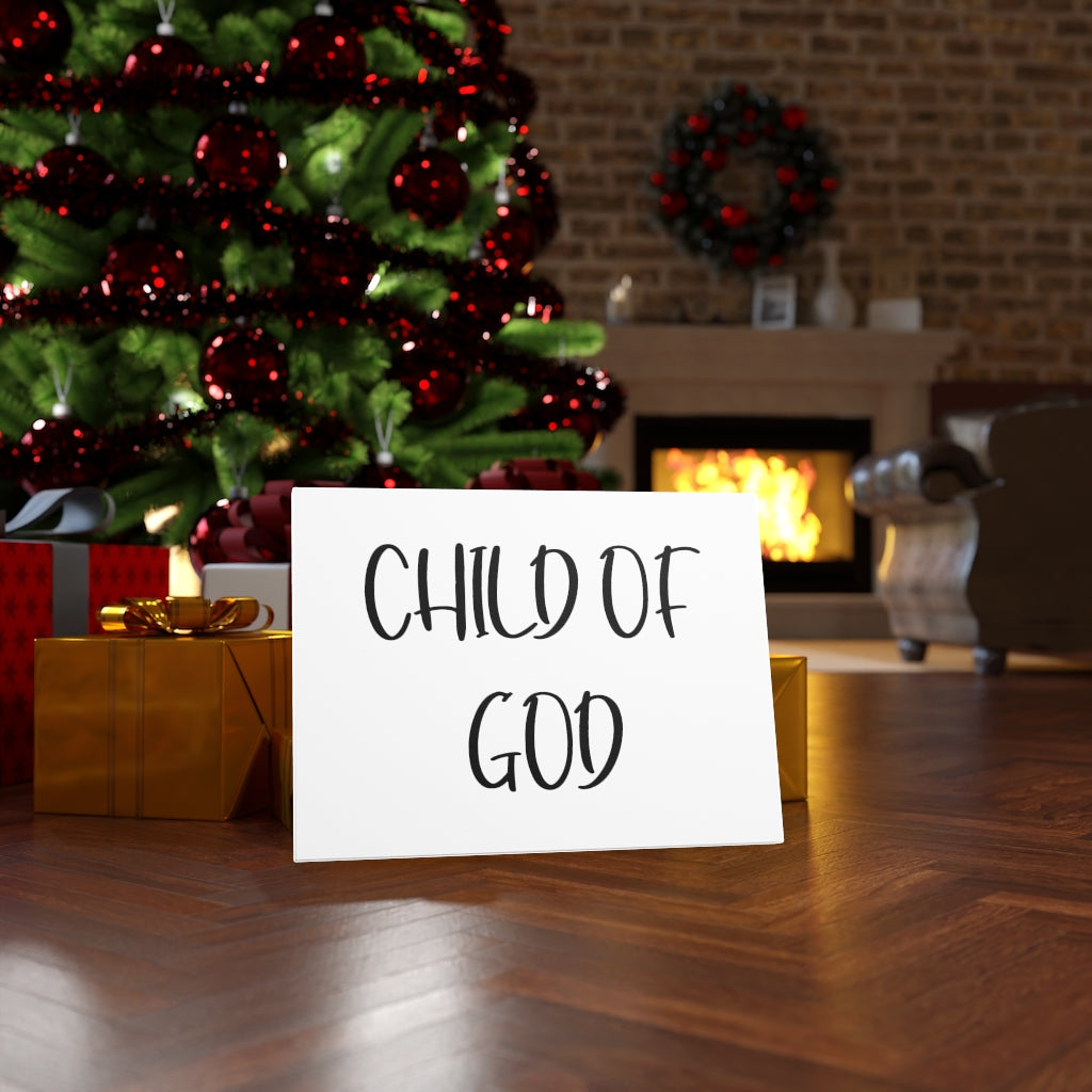 Scripture Walls Child Of God Bible Verse Canvas Christian Wall Art Ready to Hang Unframed-Express Your Love Gifts