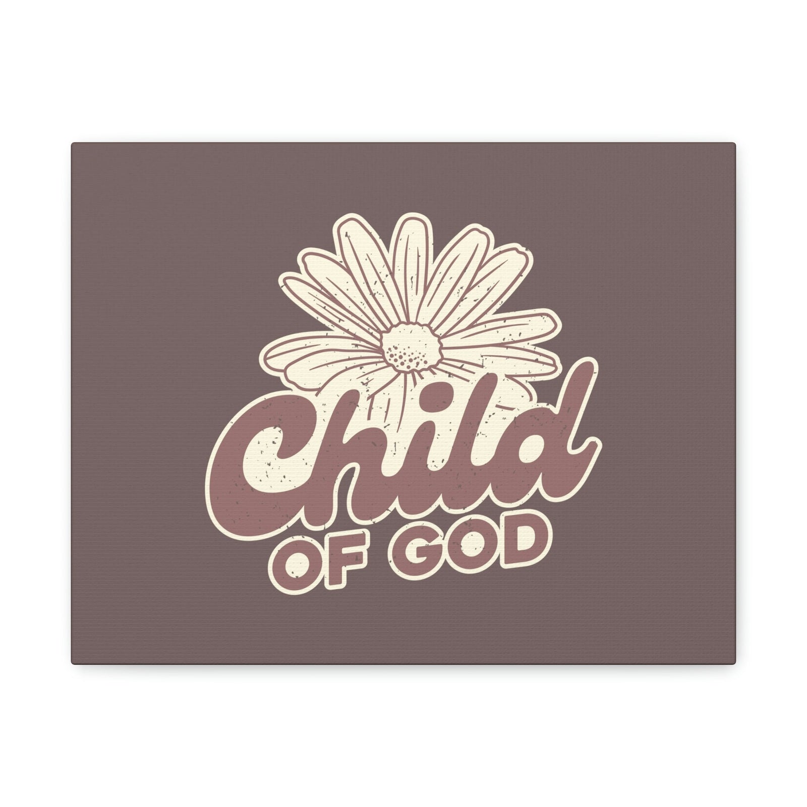 Scripture Walls Child of God John 1:12 White Flower Christian Wall Art Bible Verse Print Ready to Hang Unframed-Express Your Love Gifts