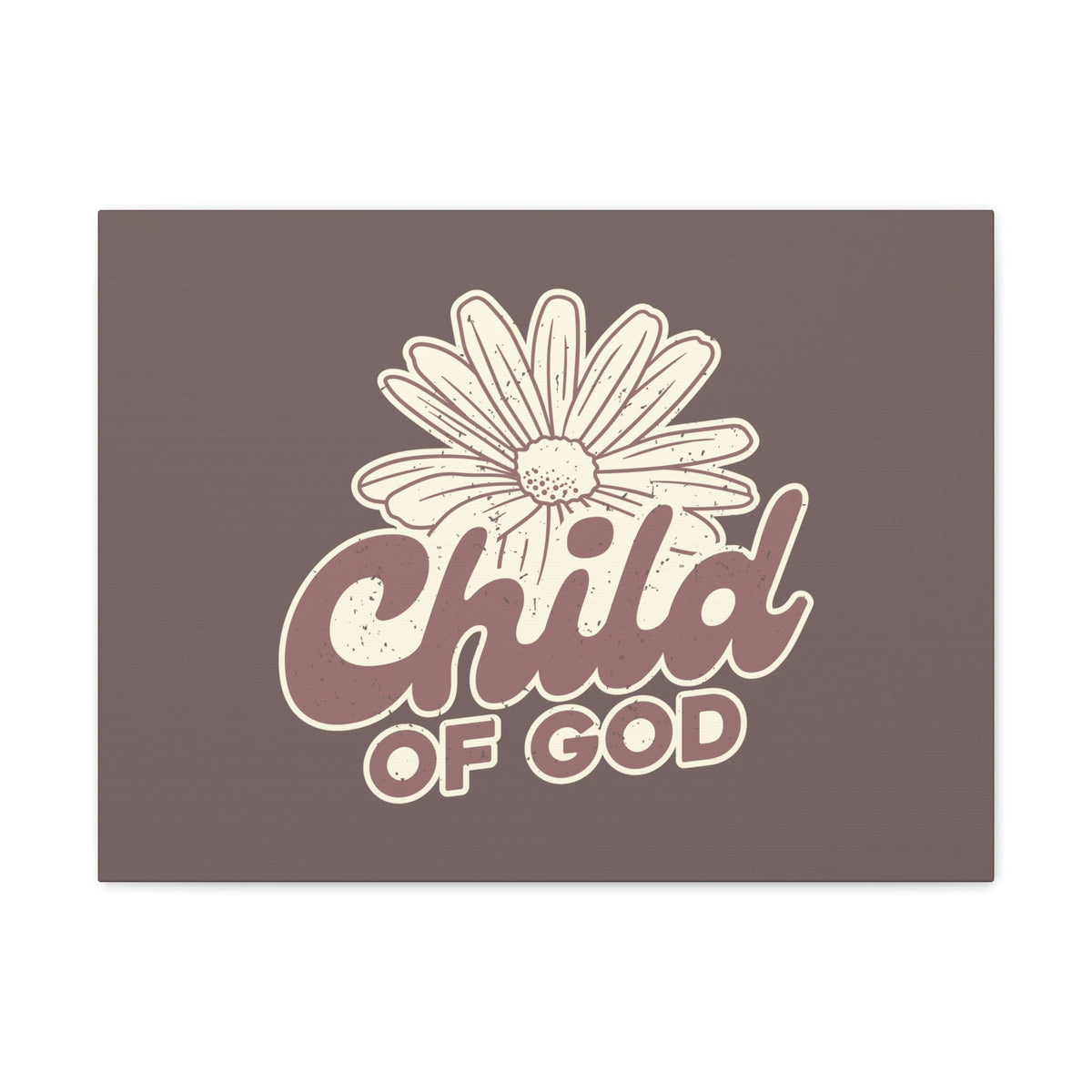 Scripture Walls Child of God John 1:12 White Flower Christian Wall Art Bible Verse Print Ready to Hang Unframed-Express Your Love Gifts