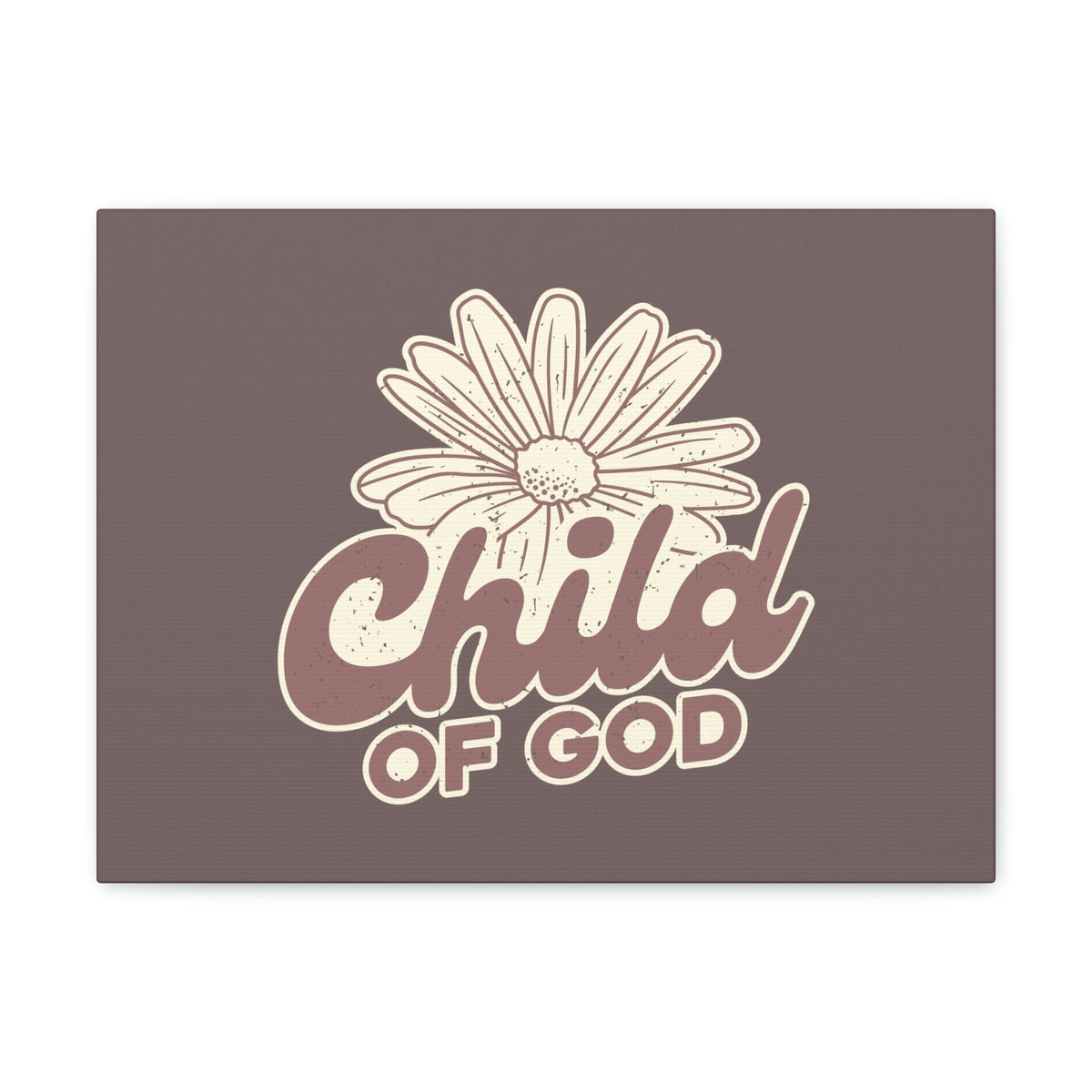 Scripture Walls Child of God John 1:12 White Flower Christian Wall Art Bible Verse Print Ready to Hang Unframed-Express Your Love Gifts