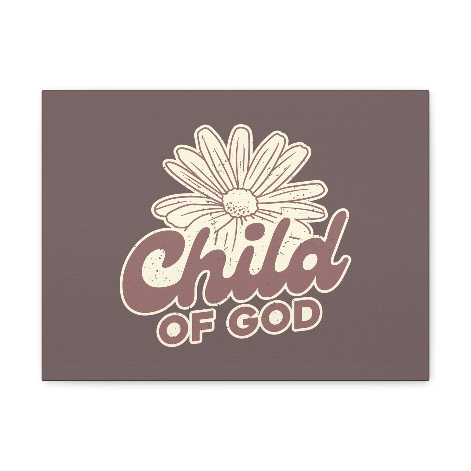 Scripture Walls Child of God John 1:12 White Flower Christian Wall Art Bible Verse Print Ready to Hang Unframed-Express Your Love Gifts