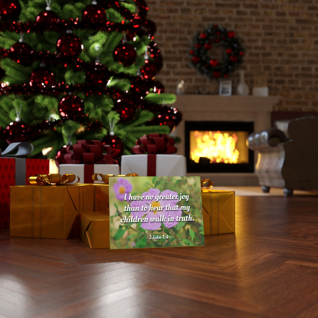 Scripture Walls Children Walk In Truth 3 John 1:4 Bible Verse Canvas Christian Wall Art Ready to Hang Unframed-Express Your Love Gifts