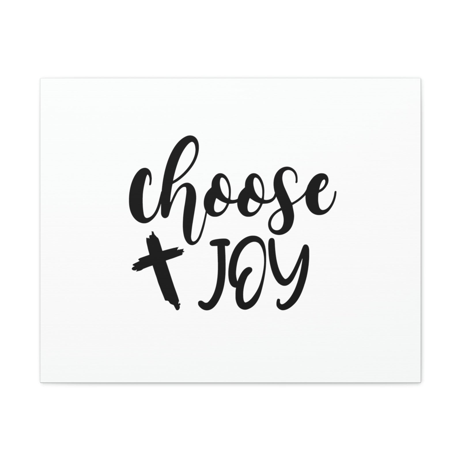 Scripture Walls Choose Joy Philippians 4:4 Cross White Christian Wall Art Bible Verse Print Ready to Hang Unframed-Express Your Love Gifts