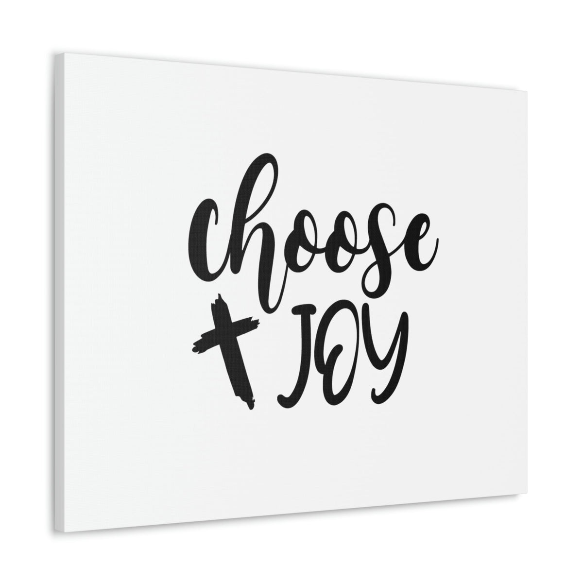 Scripture Walls Choose Joy Philippians 4:4 Cross White Christian Wall Art Bible Verse Print Ready to Hang Unframed-Express Your Love Gifts