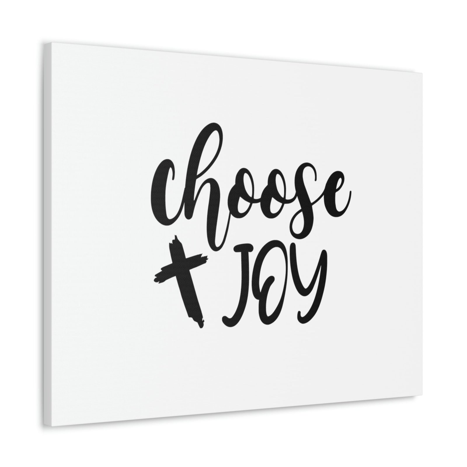 Scripture Walls Choose Joy Philippians 4:4 Cross White Christian Wall Art Bible Verse Print Ready to Hang Unframed-Express Your Love Gifts