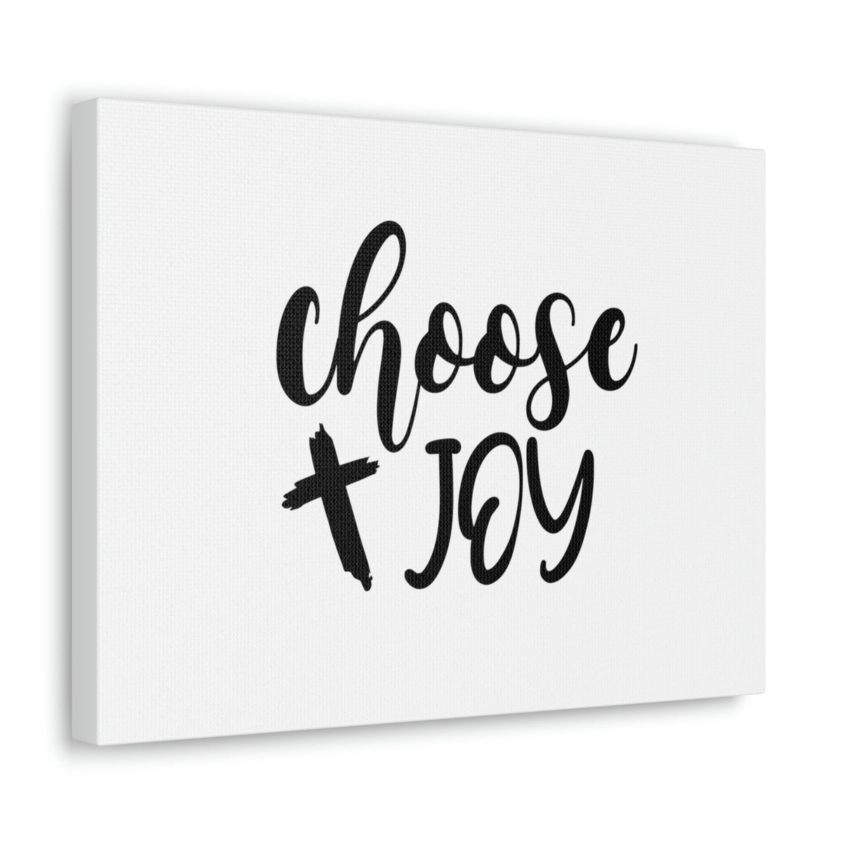 Scripture Walls Choose Joy Philippians 4:4 Cross White Christian Wall Art Bible Verse Print Ready to Hang Unframed-Express Your Love Gifts