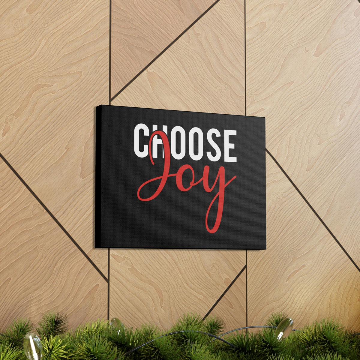Scripture Walls Choose Joy Philippians 4:4 Red Christian Wall Art Bible Verse Print Ready to Hang Unframed-Express Your Love Gifts