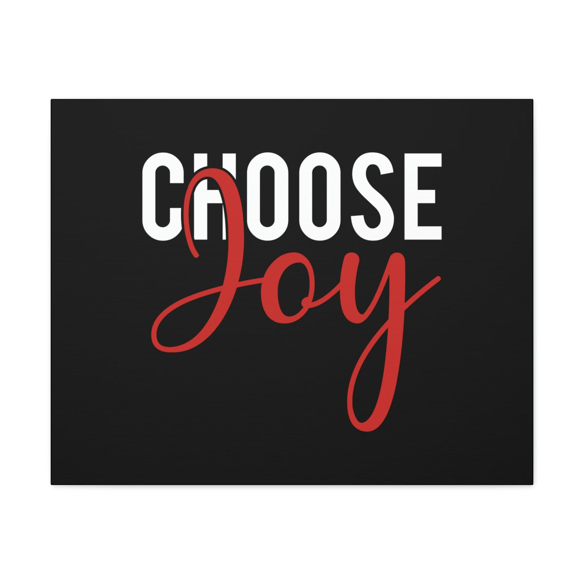 Scripture Walls Choose Joy Philippians 4:4 Red Christian Wall Art Bible Verse Print Ready to Hang Unframed-Express Your Love Gifts