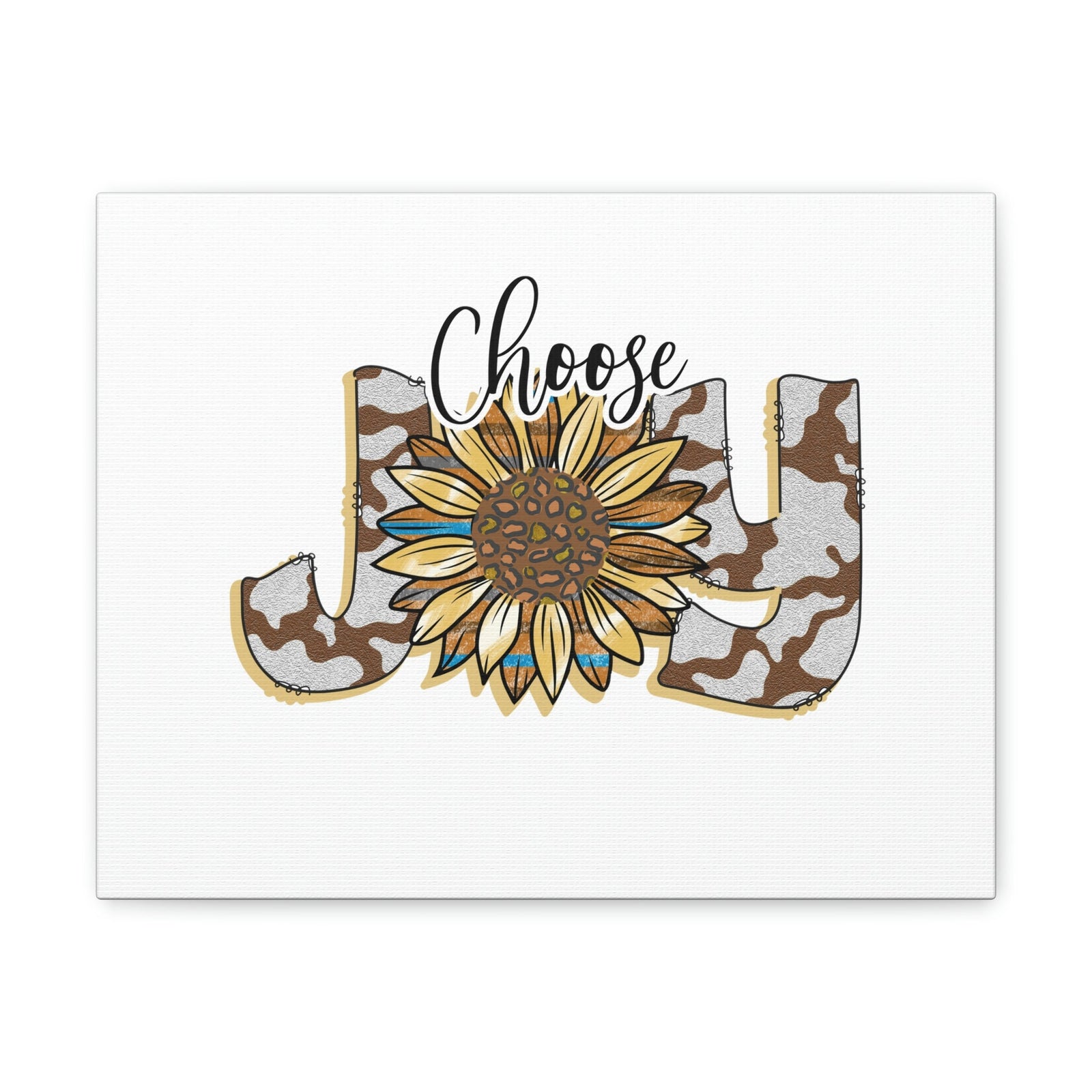 Scripture Walls Choose Joy Philippians 4:4 Sunflower Christian Wall Art Bible Verse Print Ready to Hang Unframed-Express Your Love Gifts