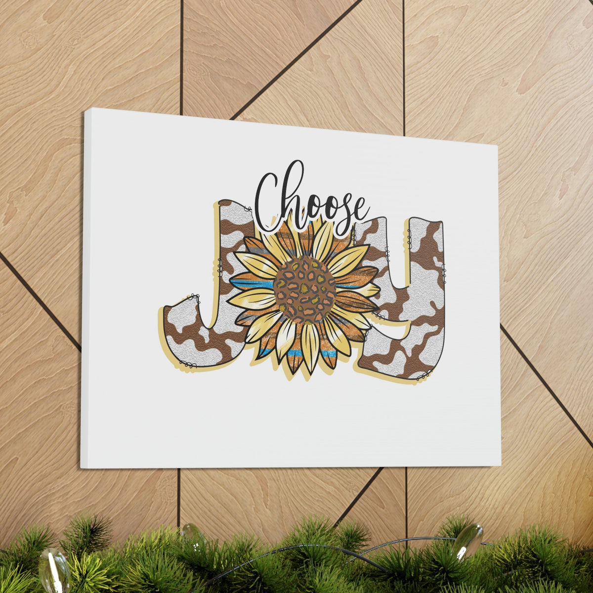 Scripture Walls Choose Joy Philippians 4:4 Sunflower Christian Wall Art Bible Verse Print Ready to Hang Unframed-Express Your Love Gifts