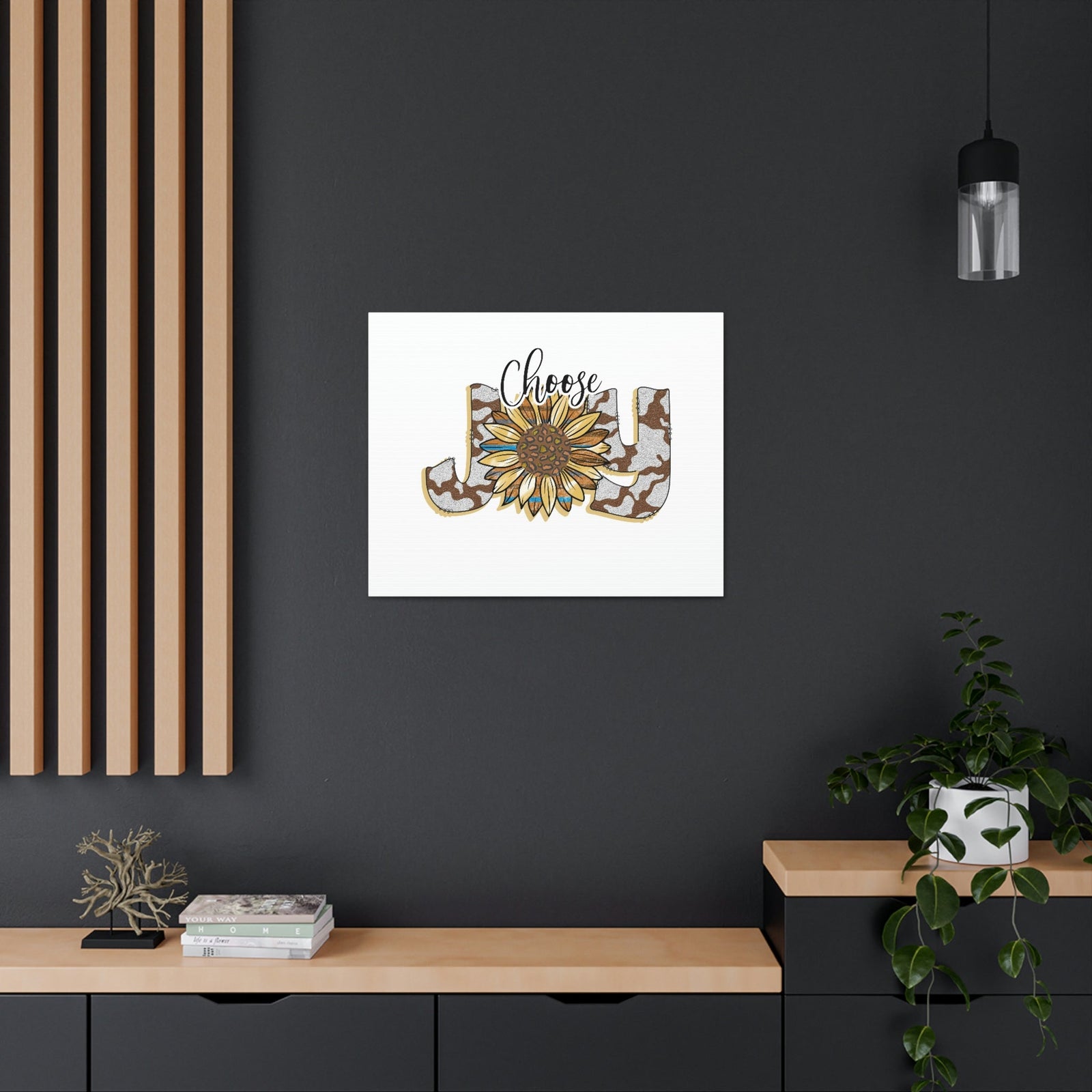 Scripture Walls Choose Joy Philippians 4:4 Sunflower Christian Wall Art Bible Verse Print Ready to Hang Unframed-Express Your Love Gifts