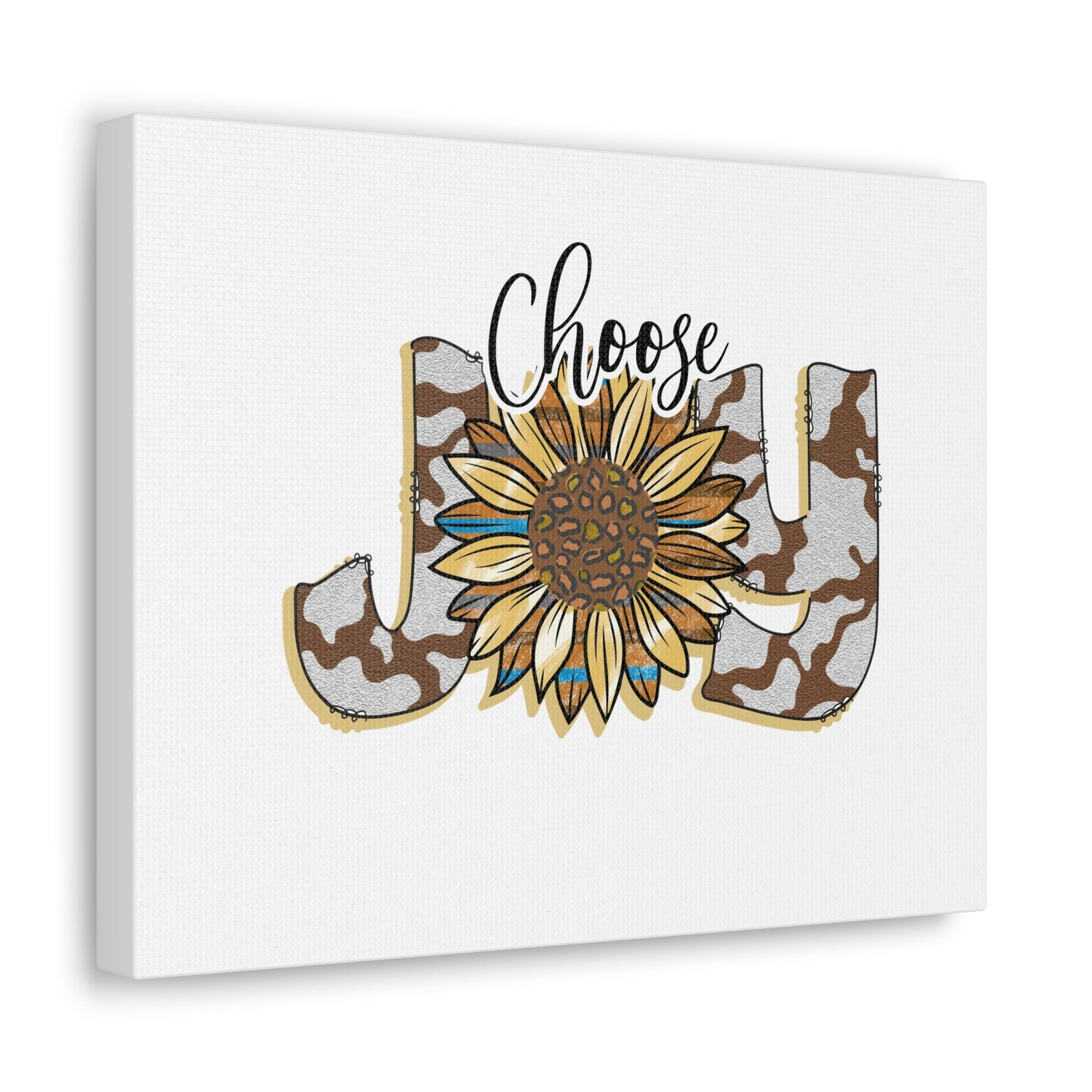 Scripture Walls Choose Joy Philippians 4:4 Sunflower Christian Wall Art Bible Verse Print Ready to Hang Unframed-Express Your Love Gifts