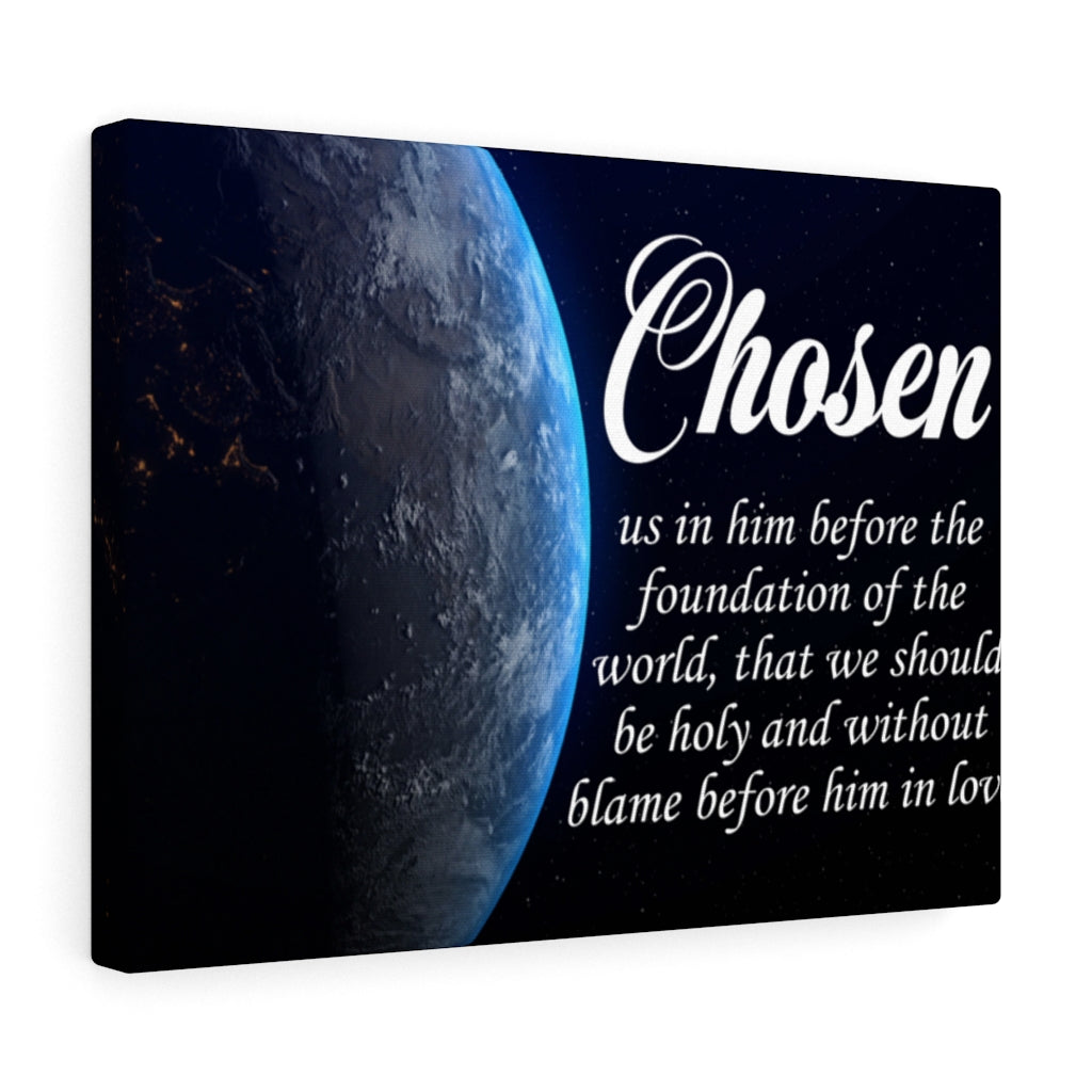 Scripture Walls Chosen in Eternity Ephesians 1:4 Wall Art Christian Home Decor Unframed-Express Your Love Gifts