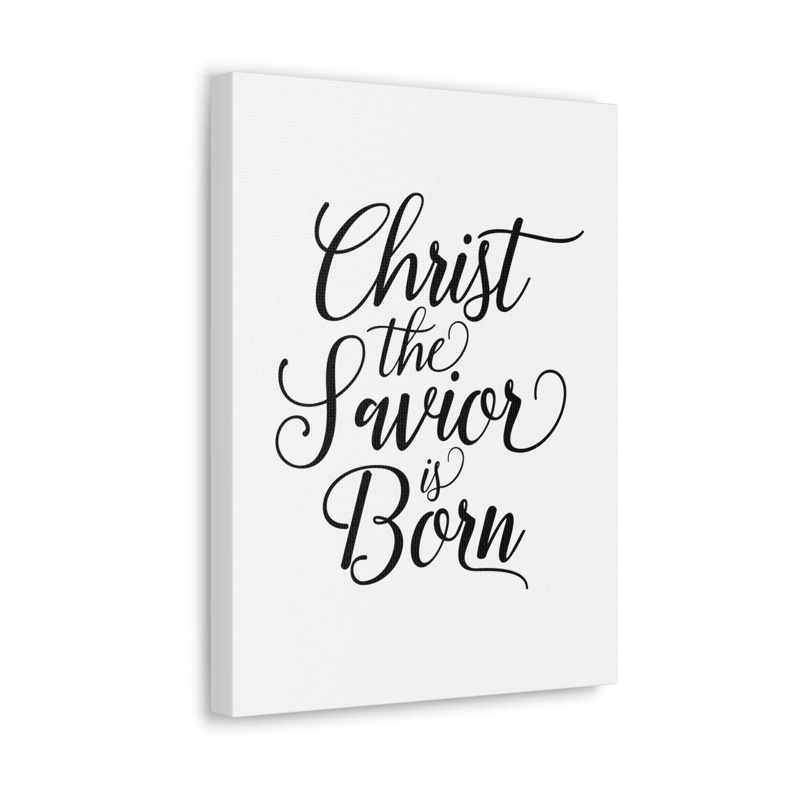 Scripture Walls Christ The Savior Is Born Isaiah 9:6 Christian Wall Art Bible Verse Print Ready to Hang Unframed-Express Your Love Gifts