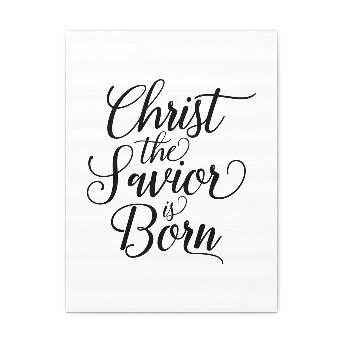 Scripture Walls Christ The Savior Is Born Isaiah 9:6 Christian Wall Art Bible Verse Print Ready to Hang Unframed-Express Your Love Gifts