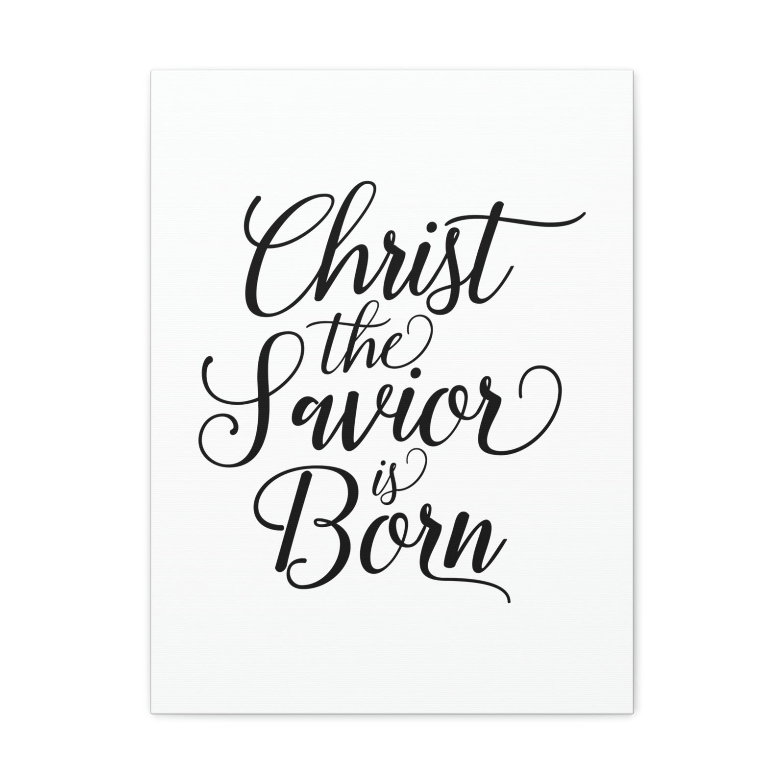 Scripture Walls Christ The Savior Is Born Isaiah 9:6 Christian Wall Art Bible Verse Print Ready to Hang Unframed-Express Your Love Gifts