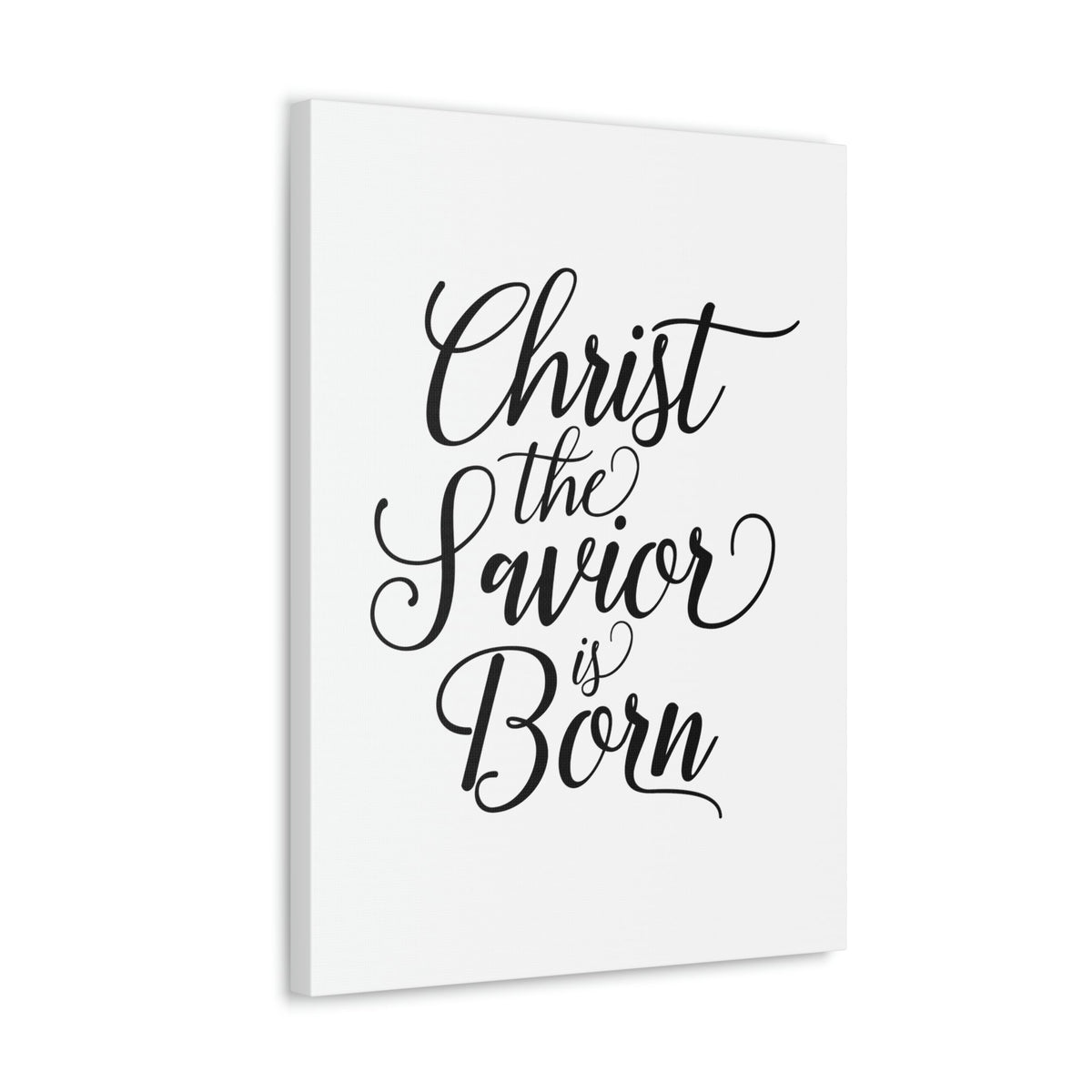 Scripture Walls Christ The Savior Is Born Isaiah 9:6 Christian Wall Art Bible Verse Print Ready to Hang Unframed-Express Your Love Gifts