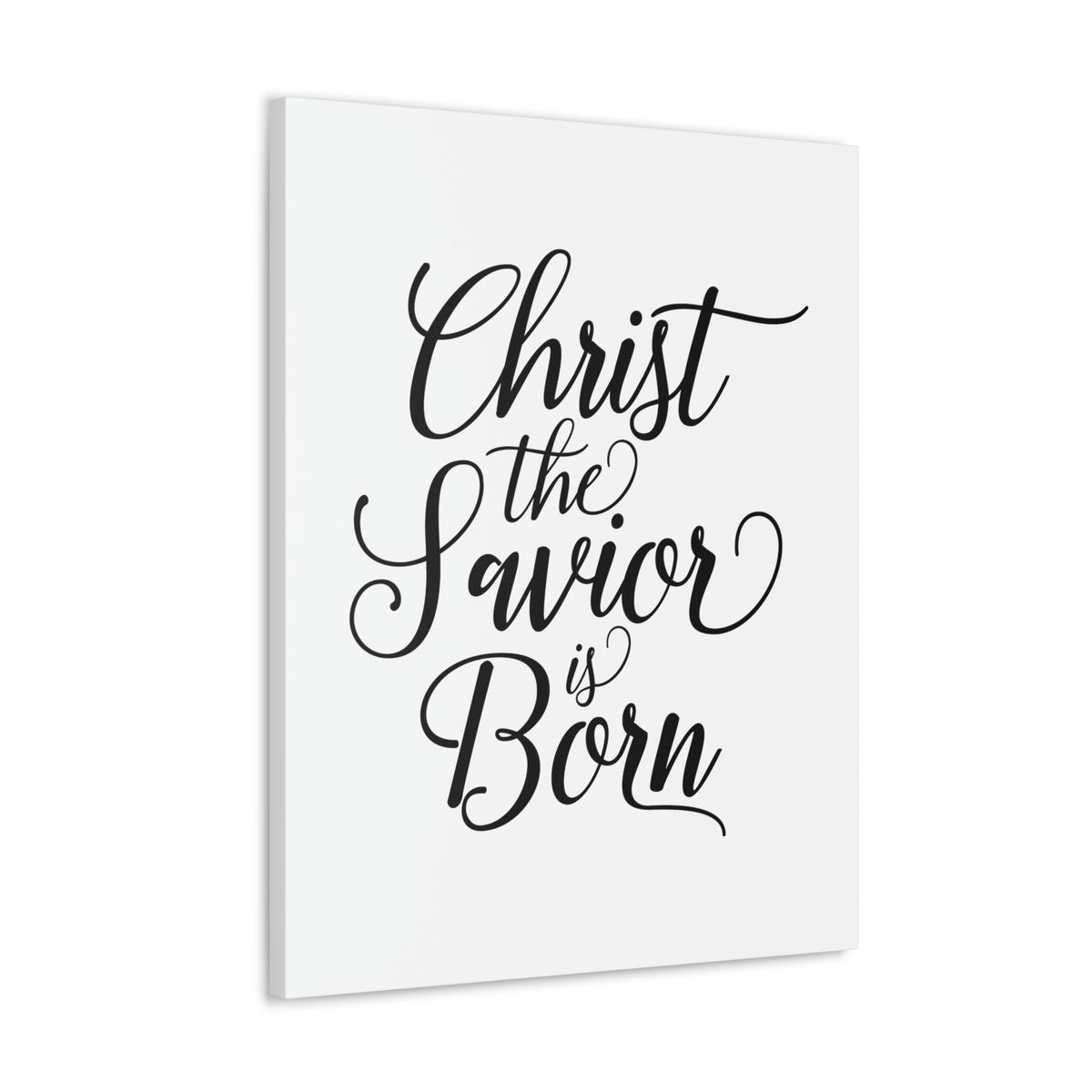 Scripture Walls Christ The Savior Is Born Isaiah 9:6 Christian Wall Art Bible Verse Print Ready to Hang Unframed-Express Your Love Gifts